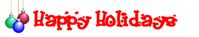 happy holidays